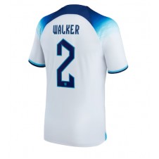 England Kyle Walker #2 Hemmatröja VM 2022 Korta ärmar